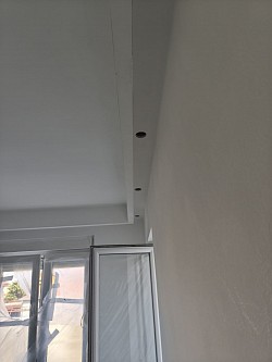 Proces ugradnje rasvjete u skrivacu.
